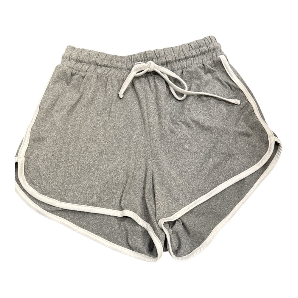 Love Streak Gray Athletic Shorts with Drawstring Size Large